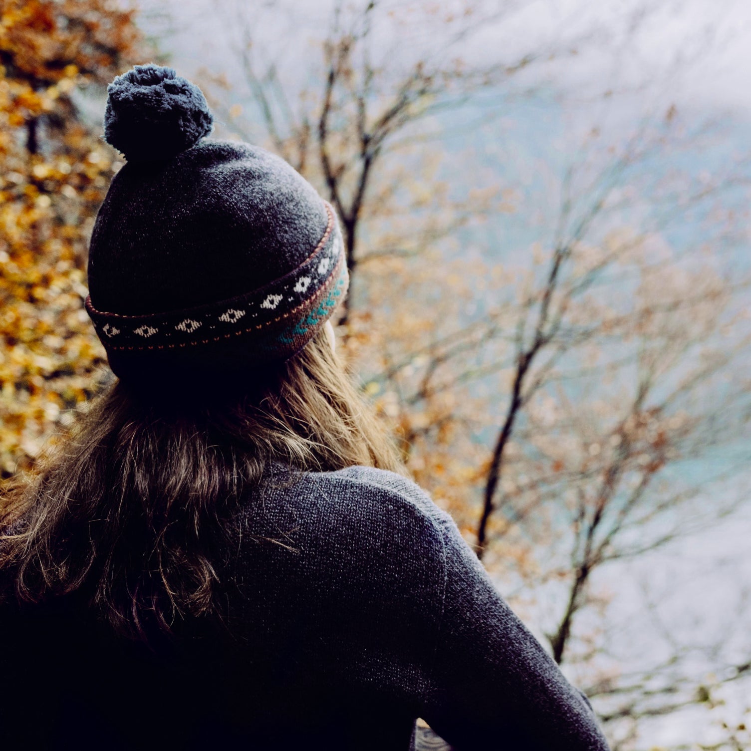 The Woodland - Alpaka Strik cap anthracite - Unisex