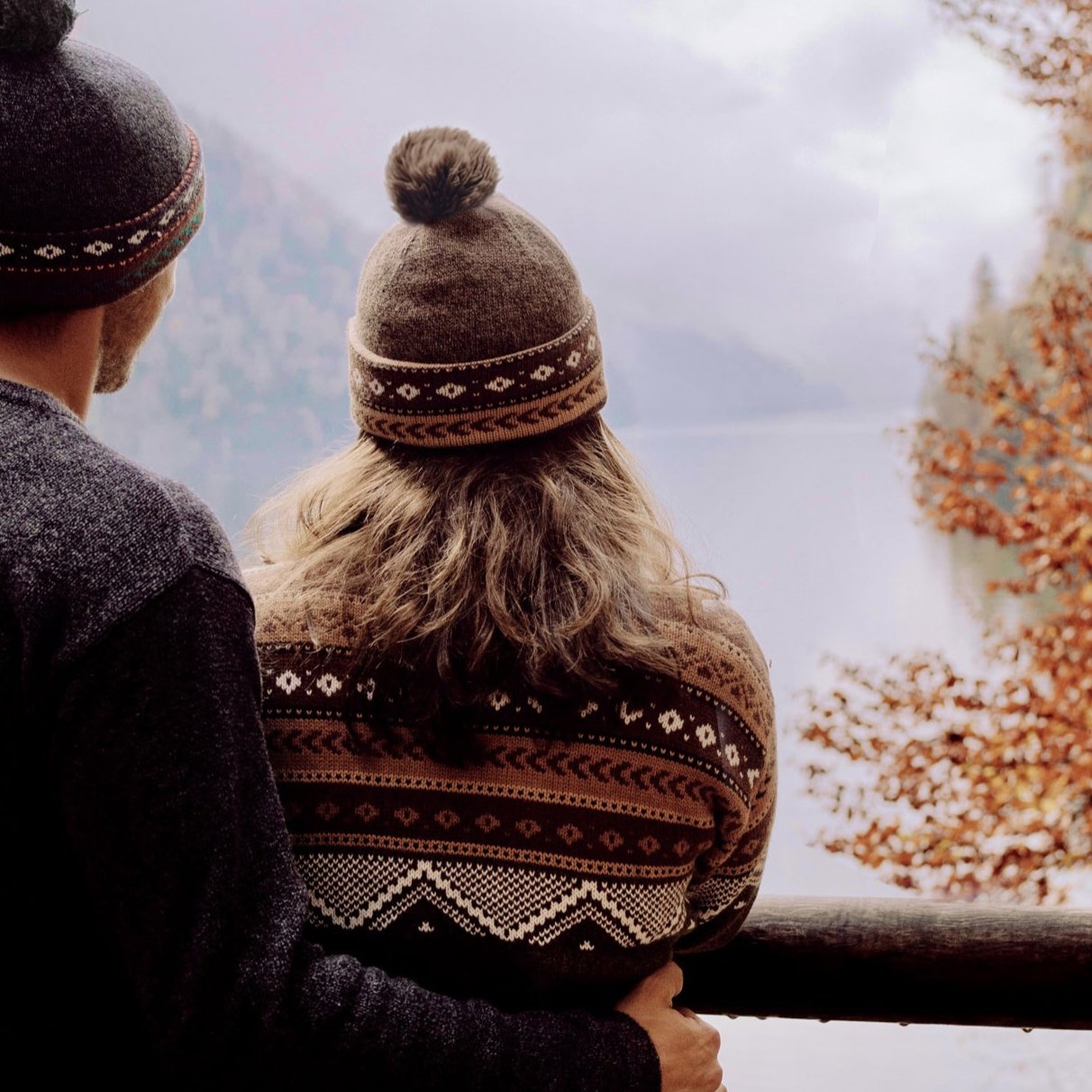 The Woodland - Alpaka Strickmütze Braun - Unisex