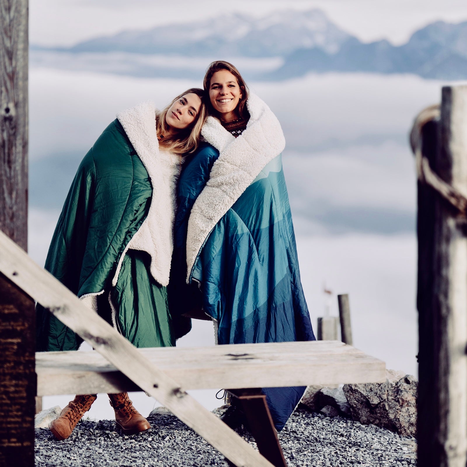 D'Aventure - Outdoor Plafong Sherpa Fleece - Oliven