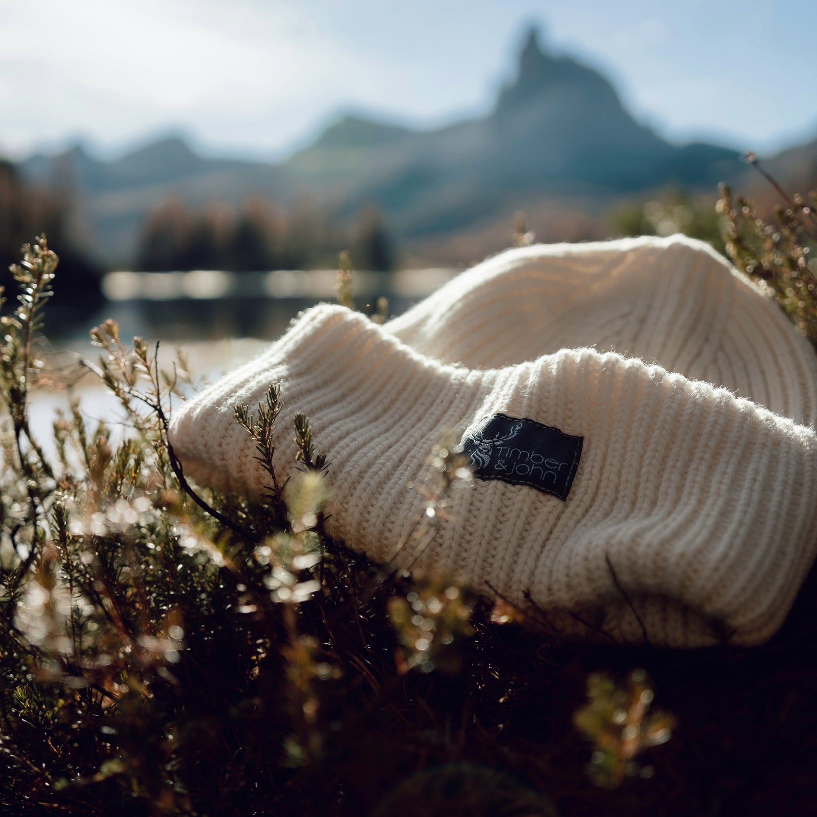 Alperne - uldhatcreme - unisex