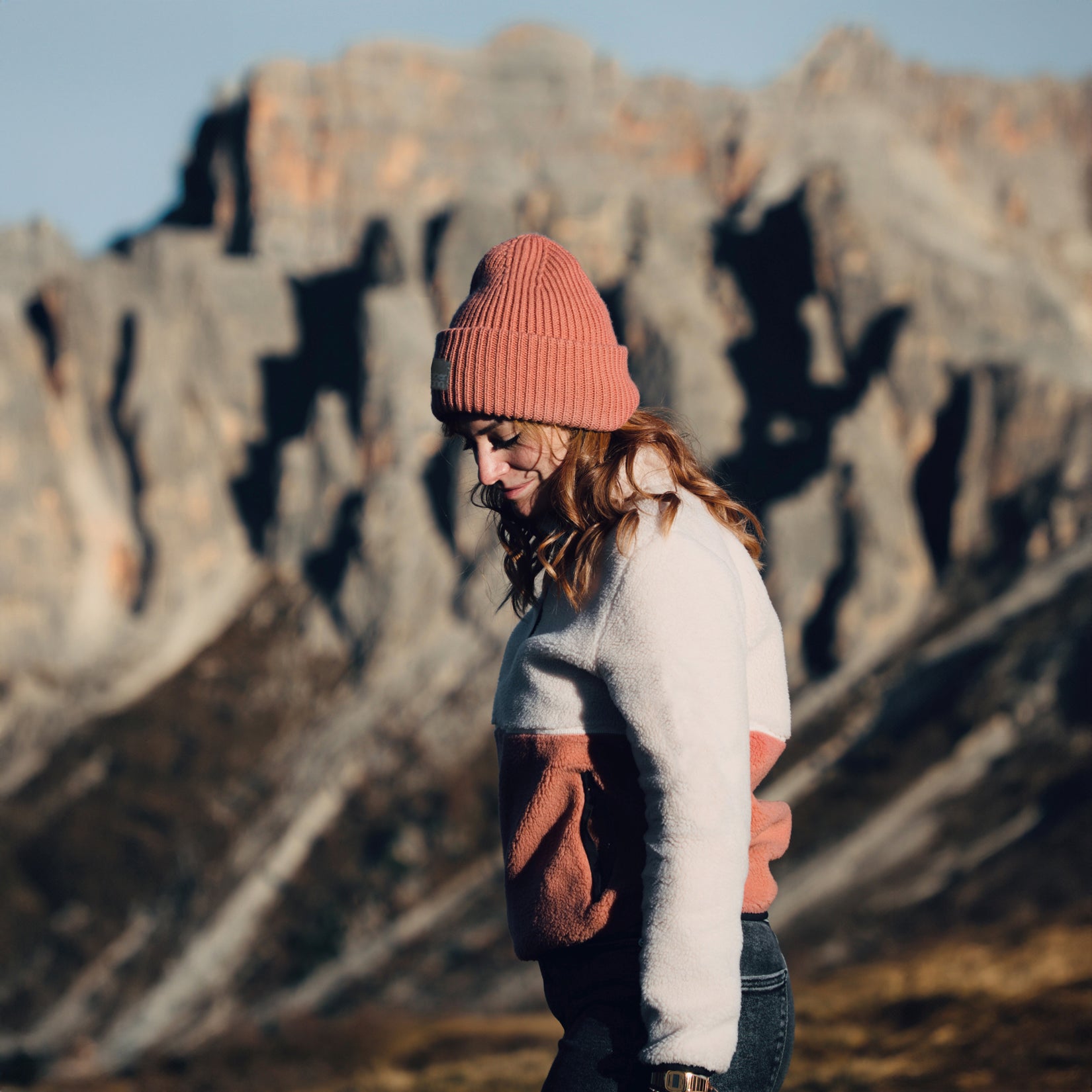The Alpen - Fleece Jacket Cream/Rose - Women