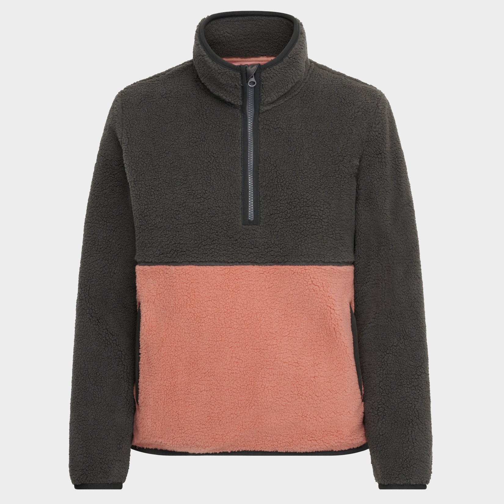 The Alps - Fleecejacke Anthrazit/Rose - Damen