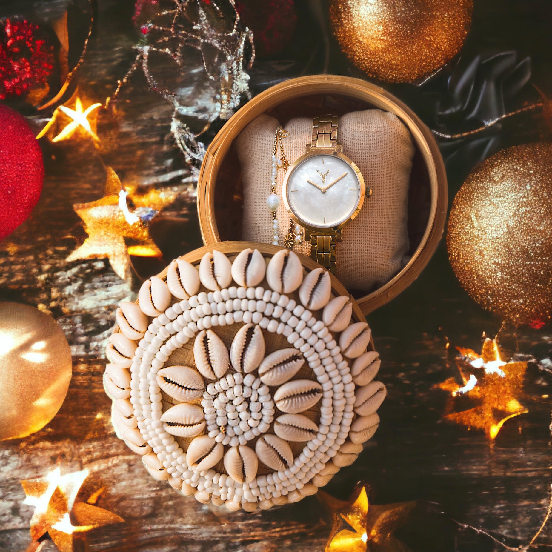 Giftset - Zwart zeegoud