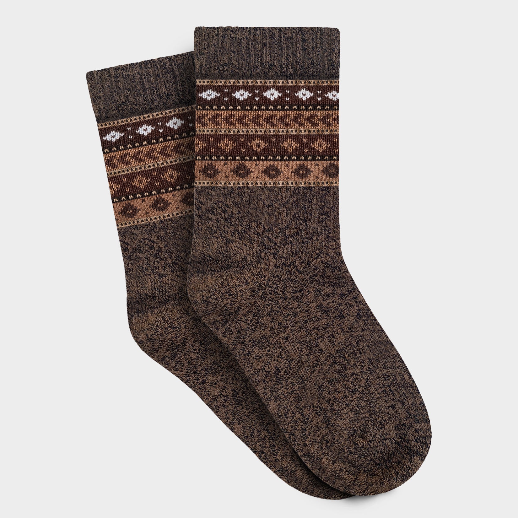 Alpaca socks - brown
