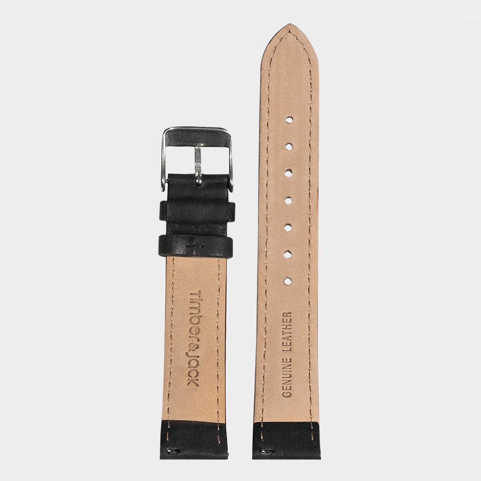 Leather Strap - black | 18mm