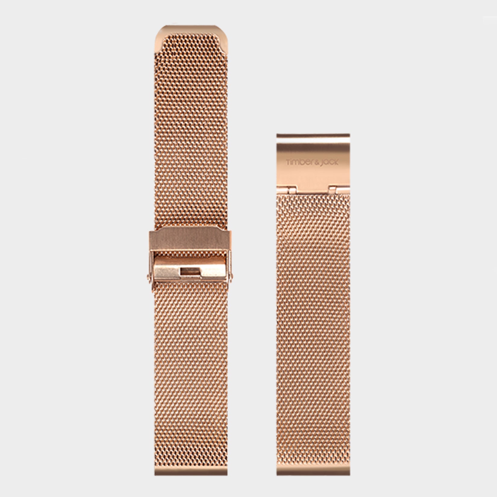 Mesh Strap - roségold | 18mm
