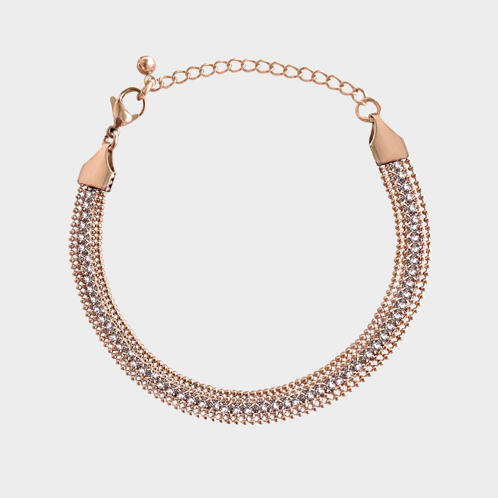 Geschenkset - Roségold Leder