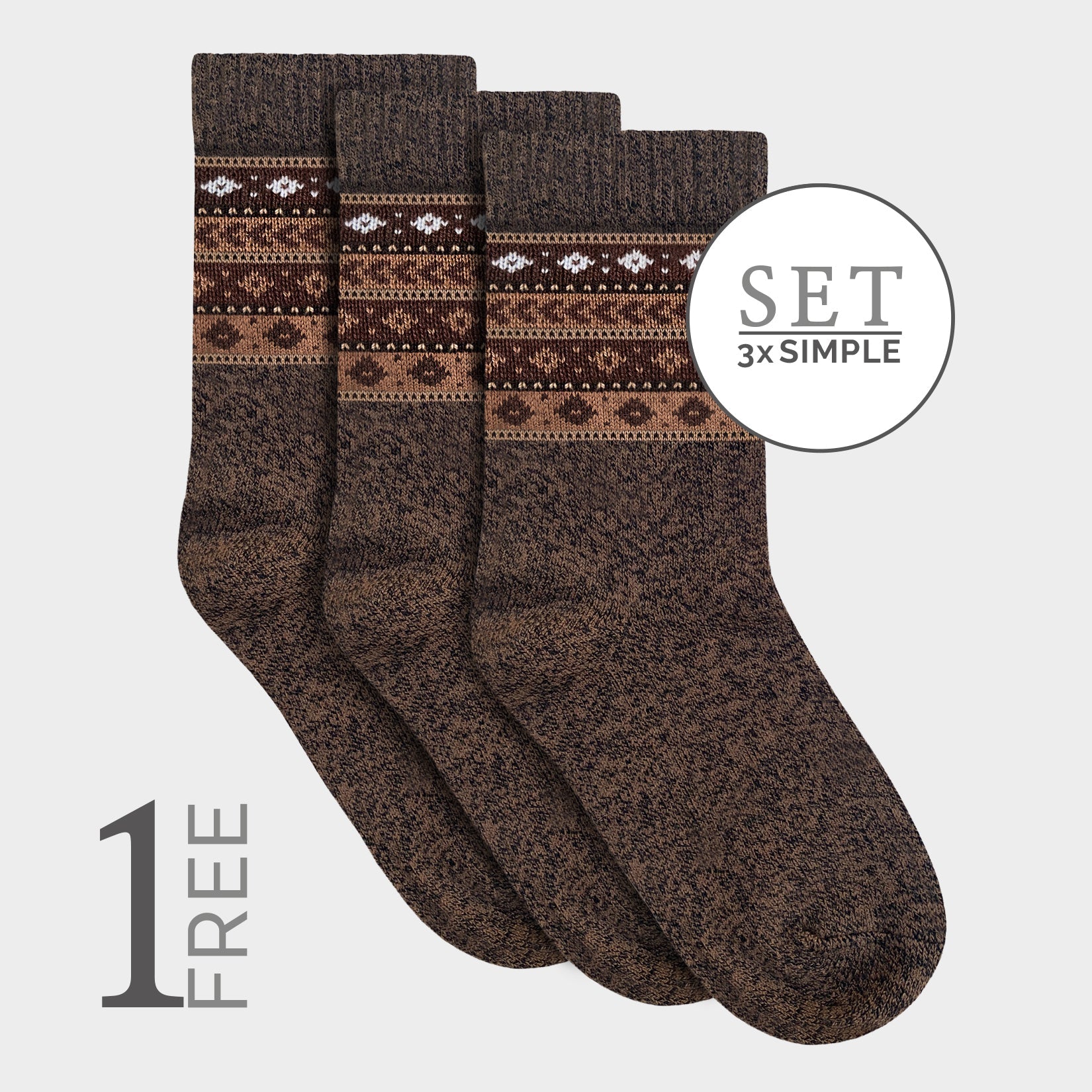 Alpaca Socks - 3 Set