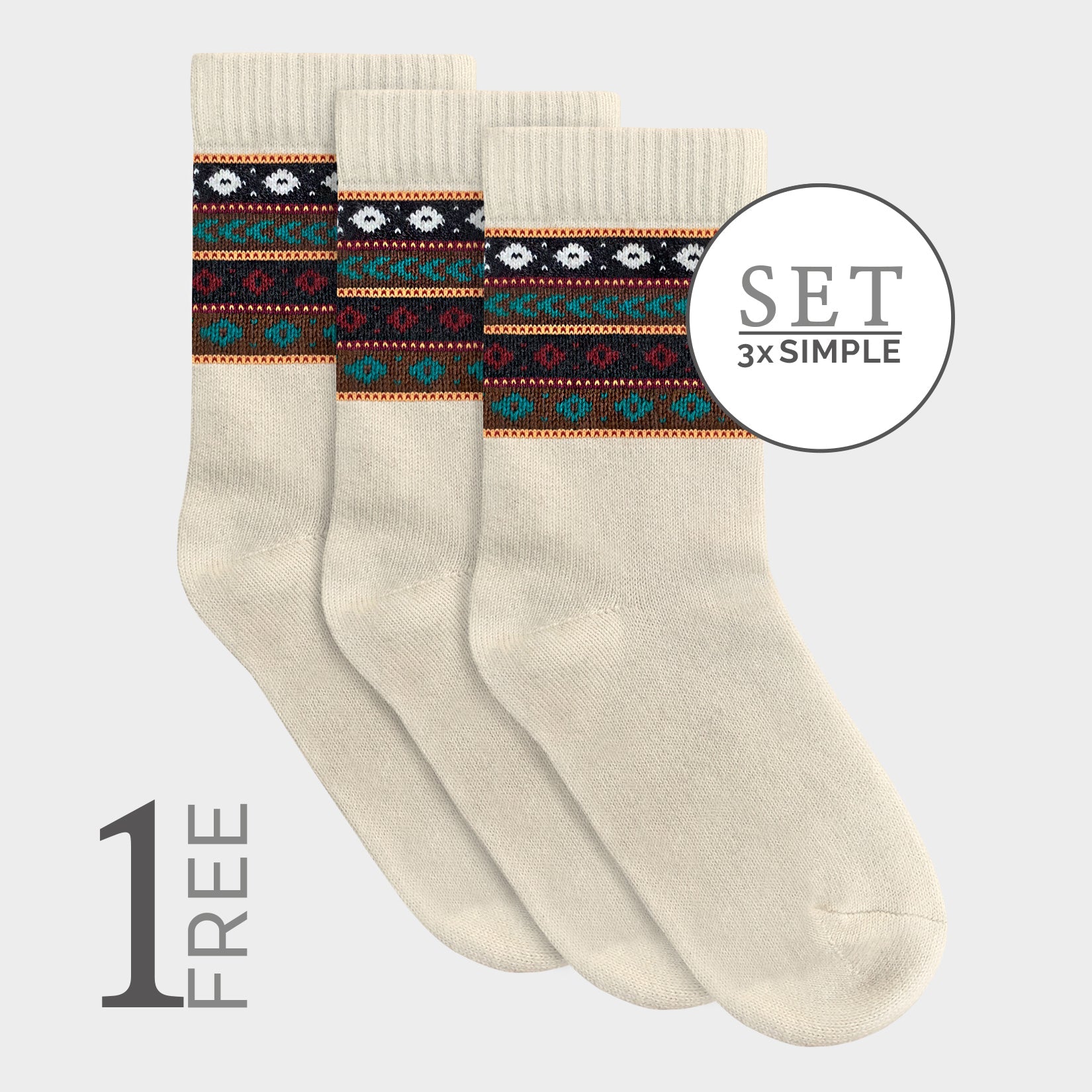 Alpaca Socks - 3 Set