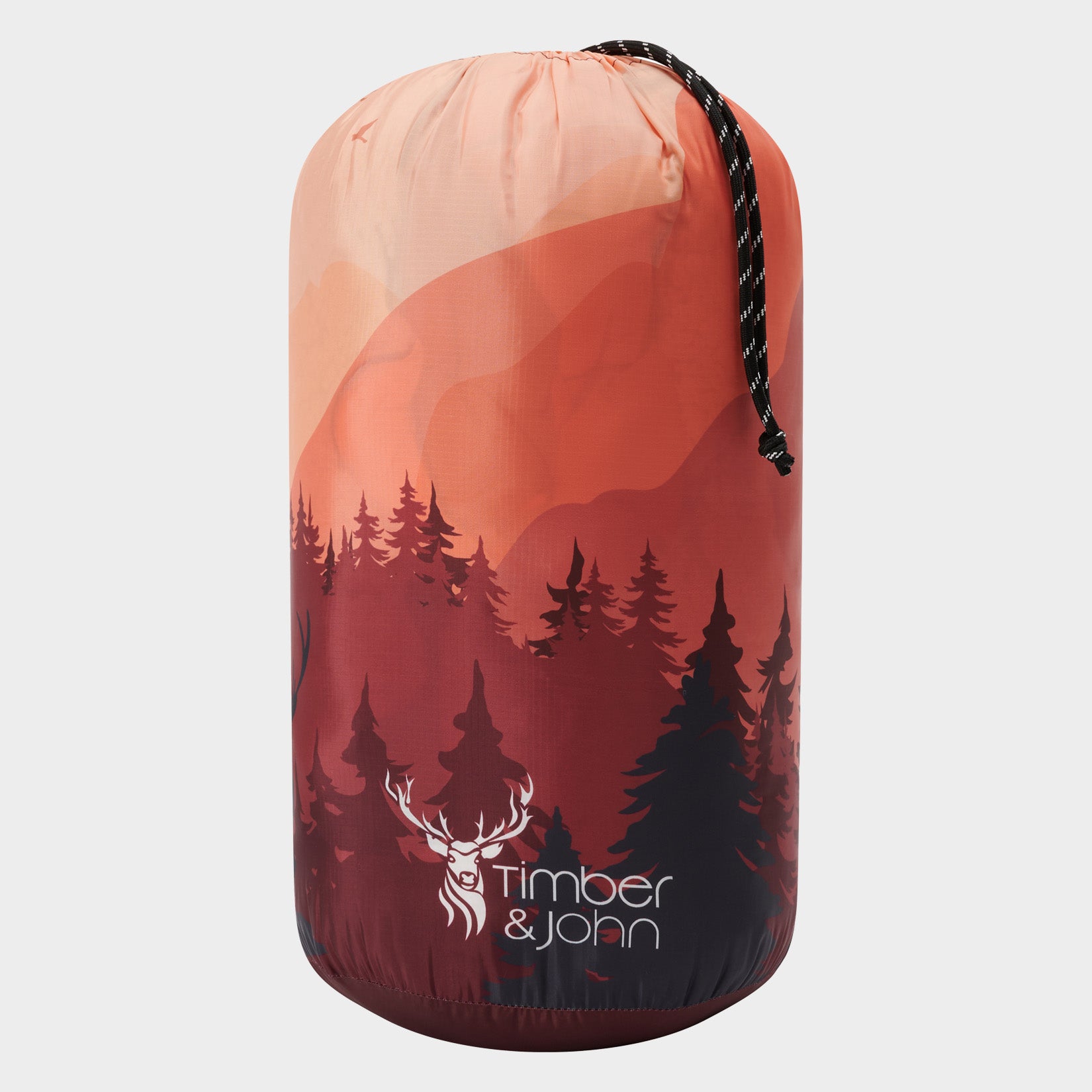 The Adventures - Outdoordecke Sherpa Fleece - Misty Mountains Red