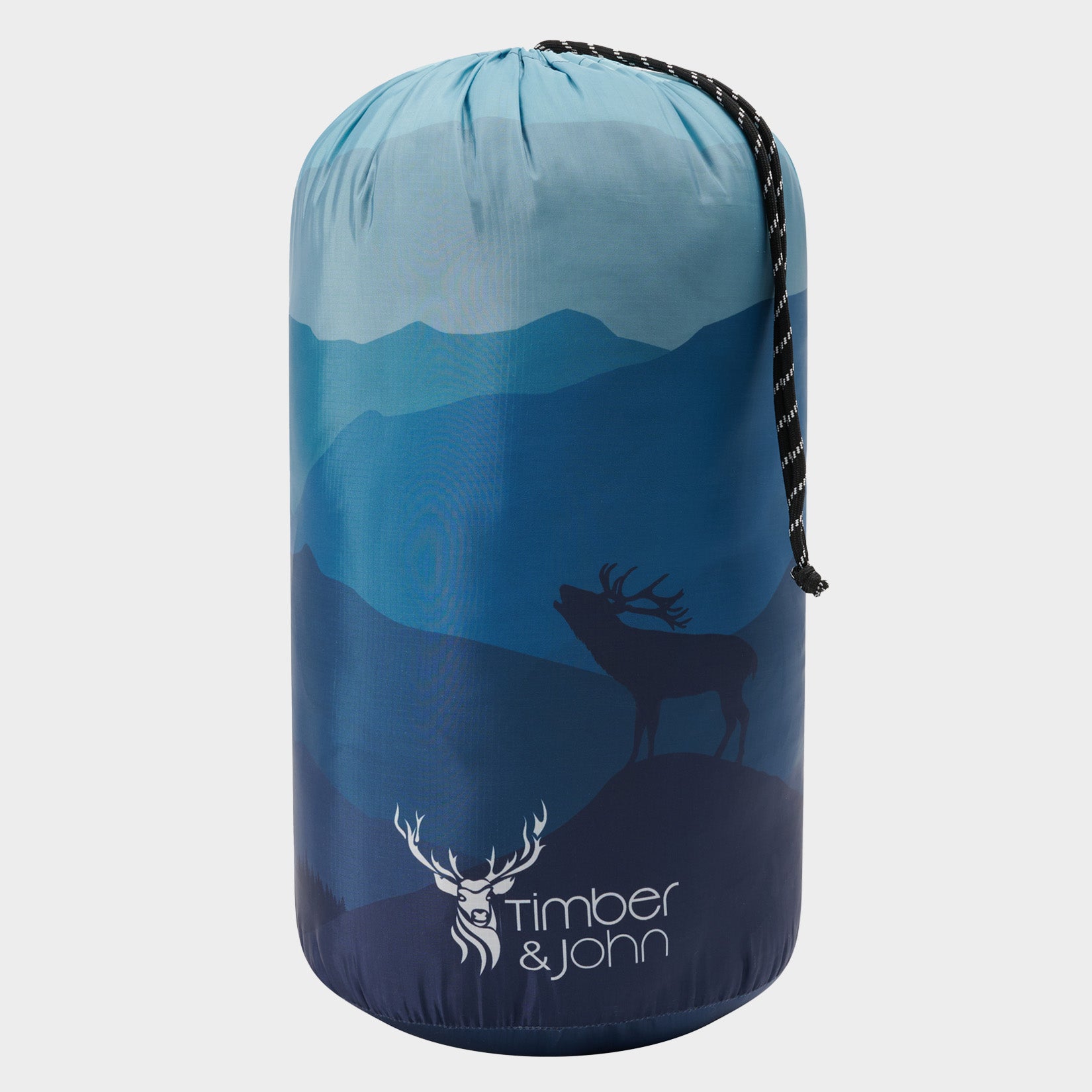 The Adventures - Outdoordecke Sherpa Fleece - Misty Mountains Blue