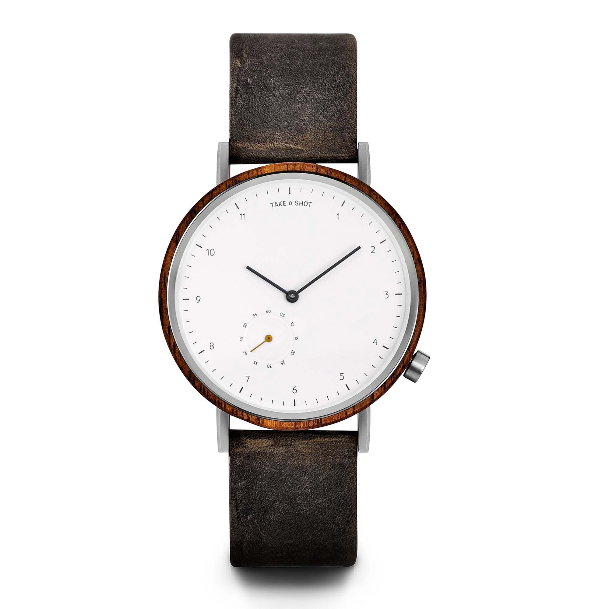 George: Walnut Wood 42mm