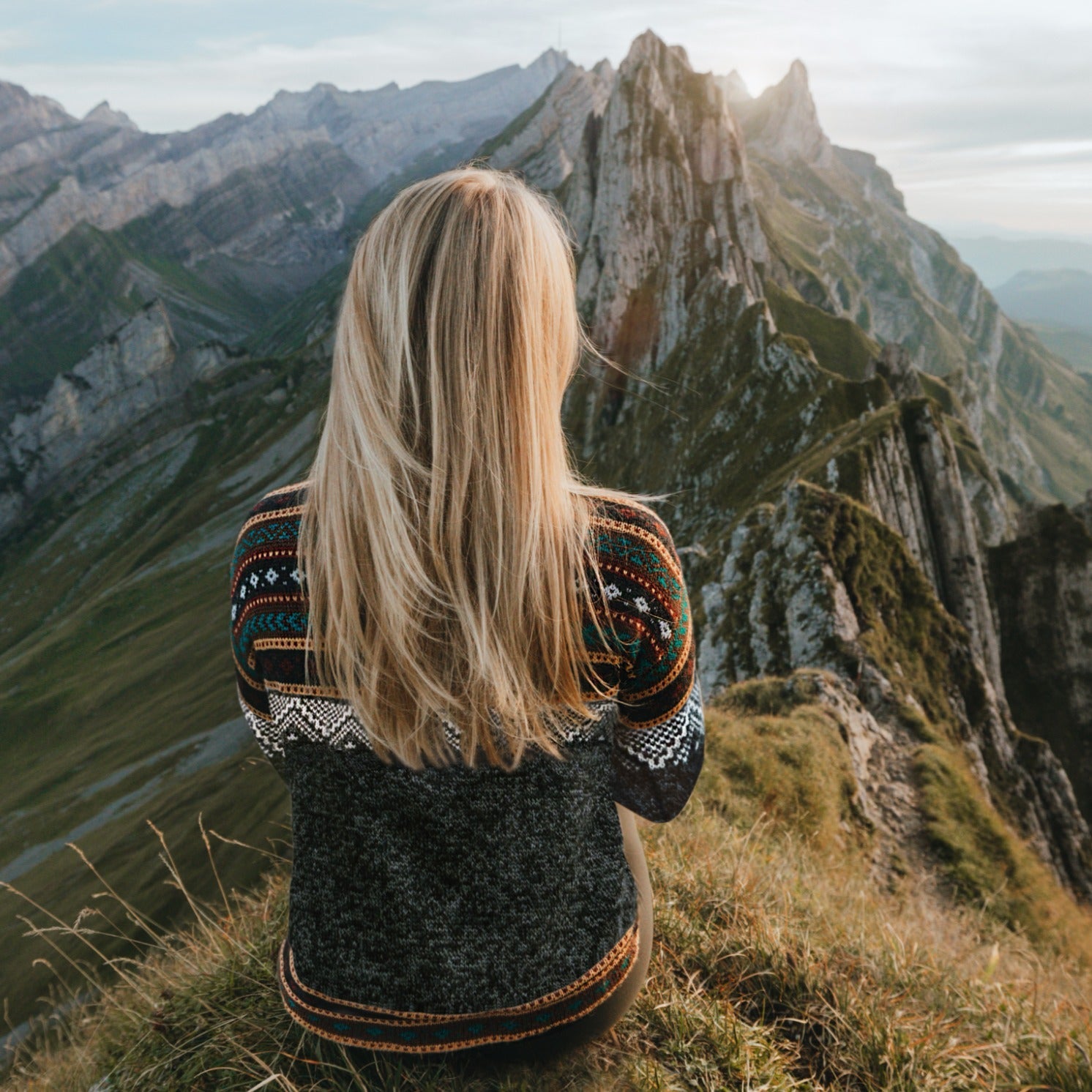 The Woodland - Alpaka Anthrazit - Damen + Mystery-Geschenk