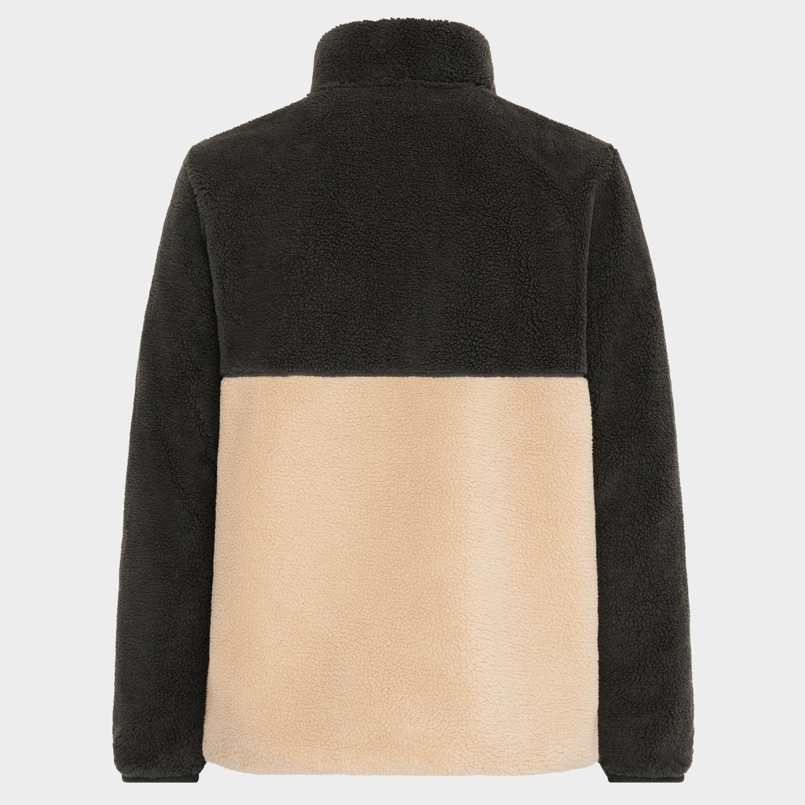 The Alps - Fleecejacke Anthrazit/Creme - Herren + Gratis Wollmütze