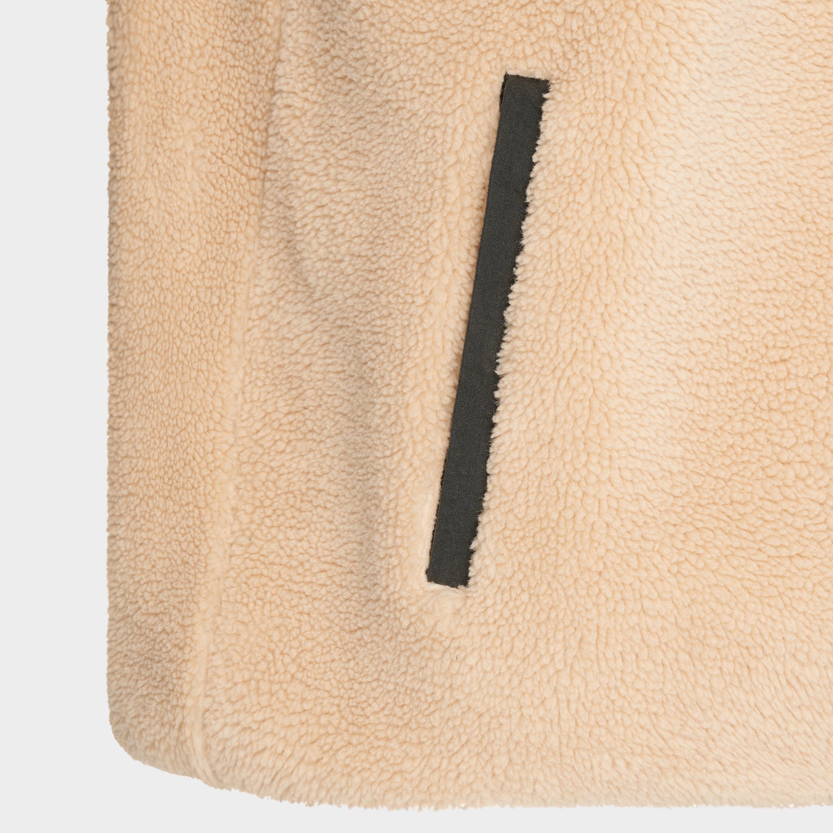 The Alps - Fleecejacke Anthrazit/Creme - Herren + Gratis Wollmütze