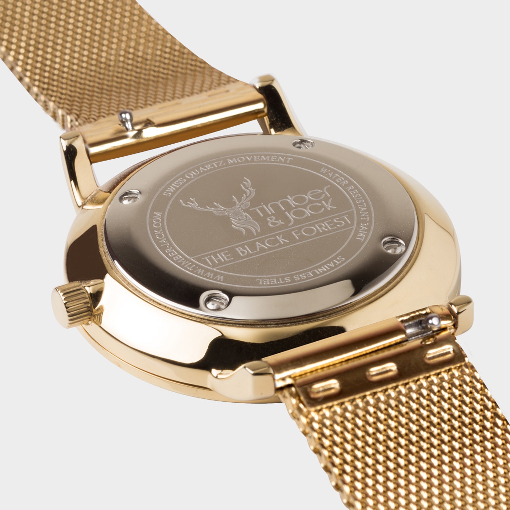 *"Golden Oak" mesh - goud*
