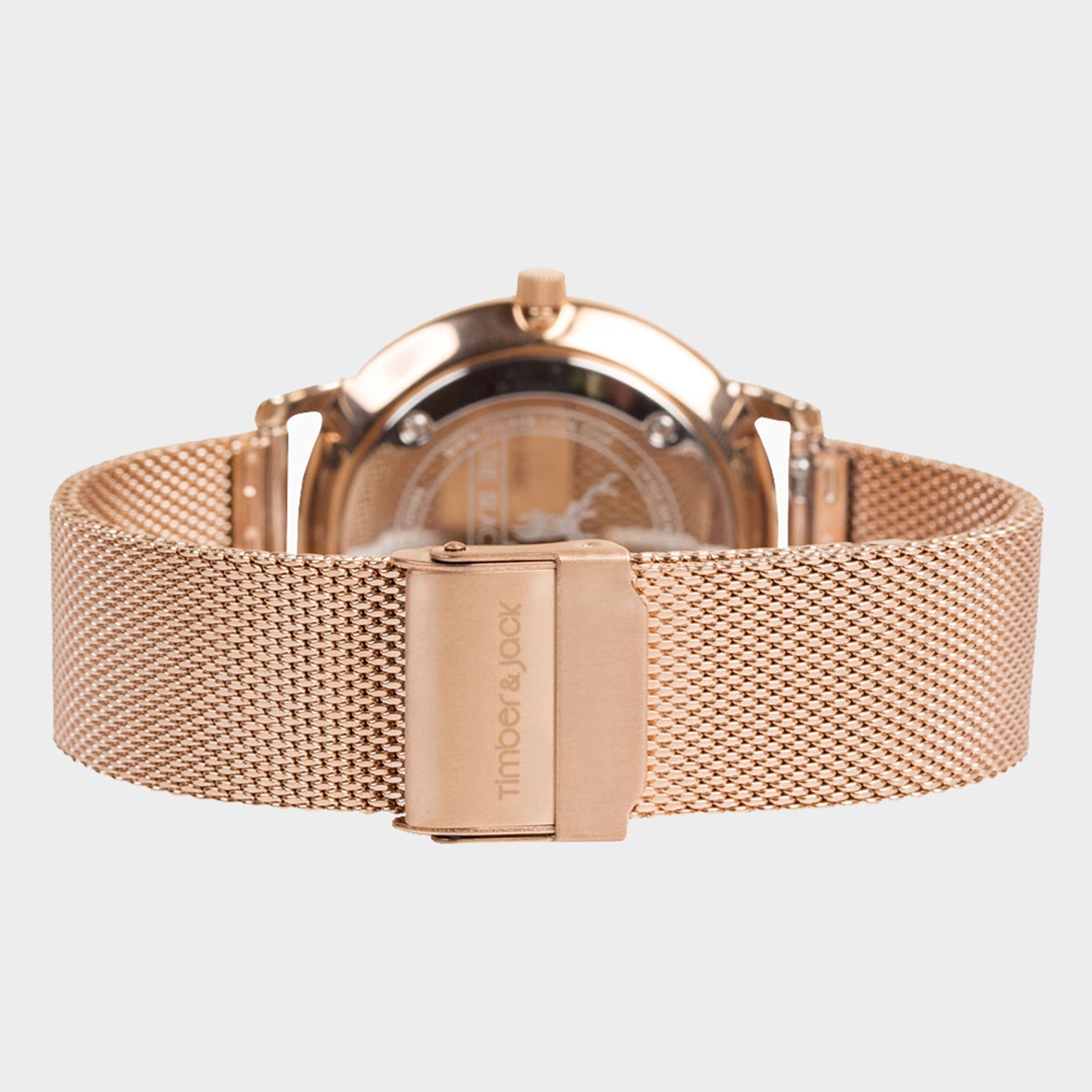 *"Rosé Walnut" Mesh - rose gold*