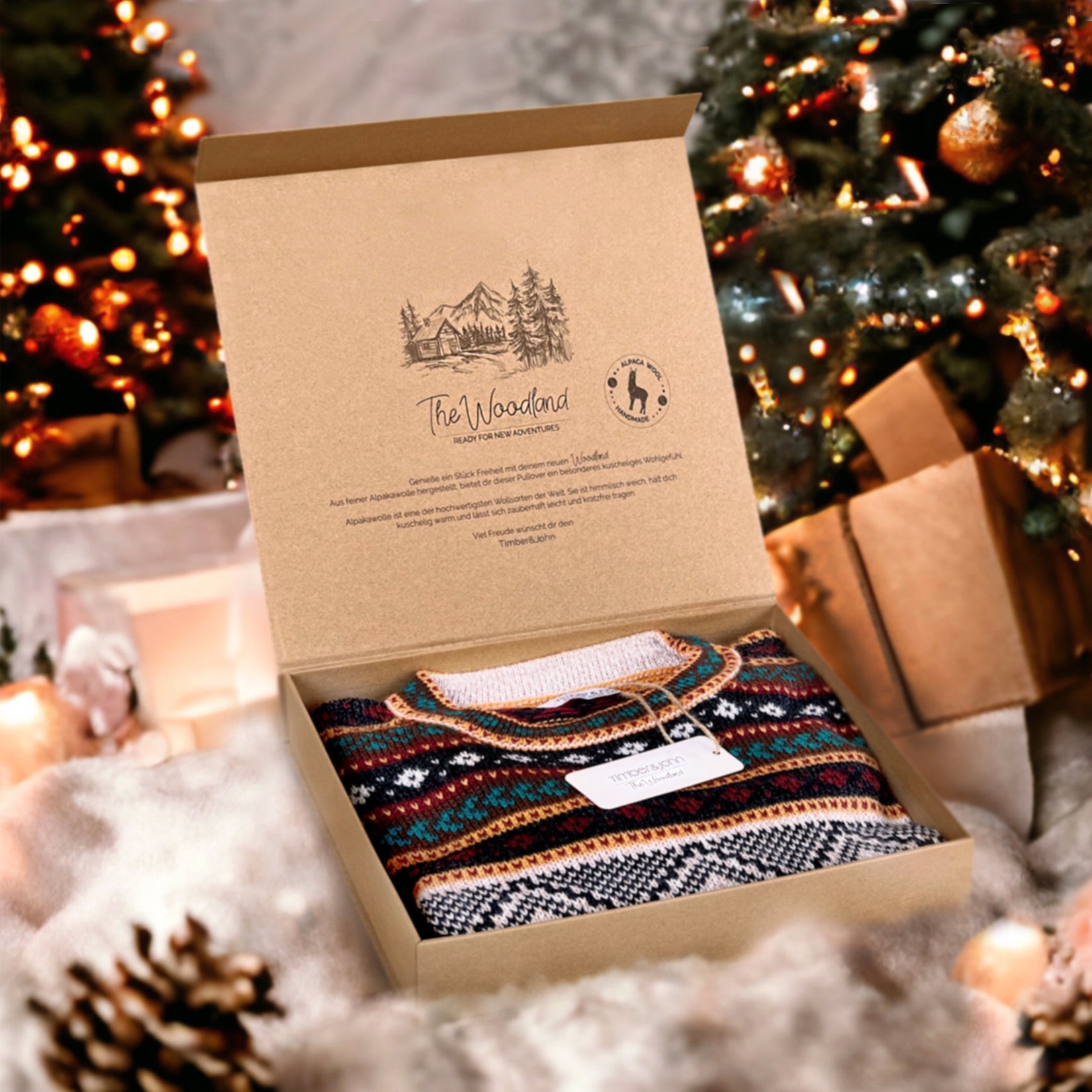 NEW: The Woodland - Alpaca Anthracite - Men + Mystery Gift 