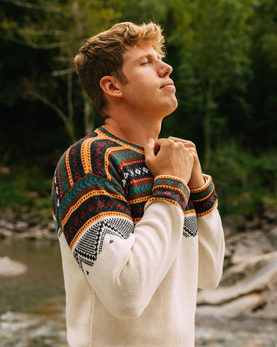 The Woodland - Alpaka Creme - Herren