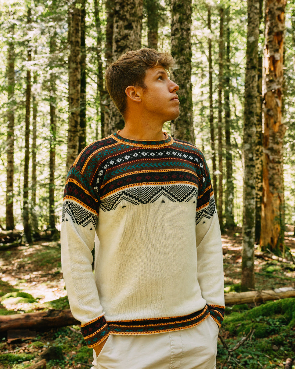 The Woodland - Alpaka Creme - Herren The Woodland - Alpaka Creme - Herren