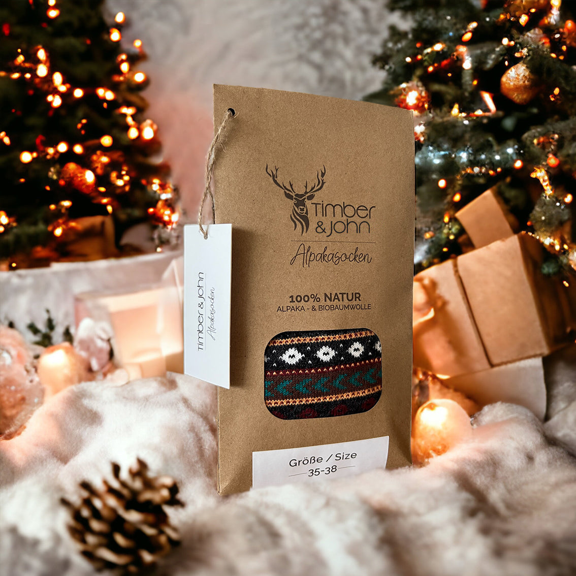 Alpakastrëmp - Set vu 3 
