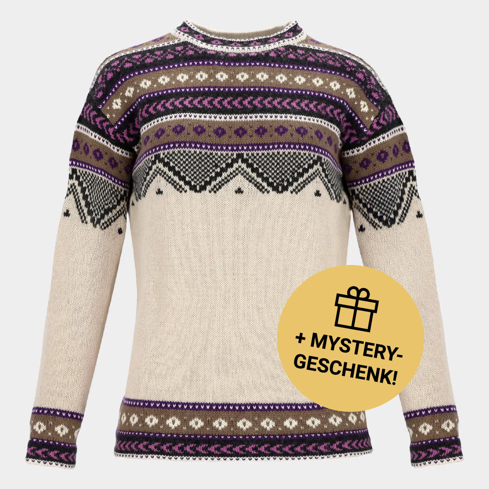 The Woodland - Alpaka Champagner - Damen + Mystery-Geschenk 